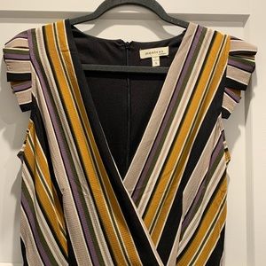 Striped Romper pantsuit